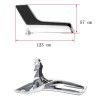 Applicable to Mercedes Benz w204c class door inner handle, door electroplating buckle, door handle 2047201171