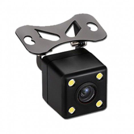 On board reversing camera: 4 lamps, external LED lighting, HD night vision, IP68, waterproof, universal rear view, visual reversing