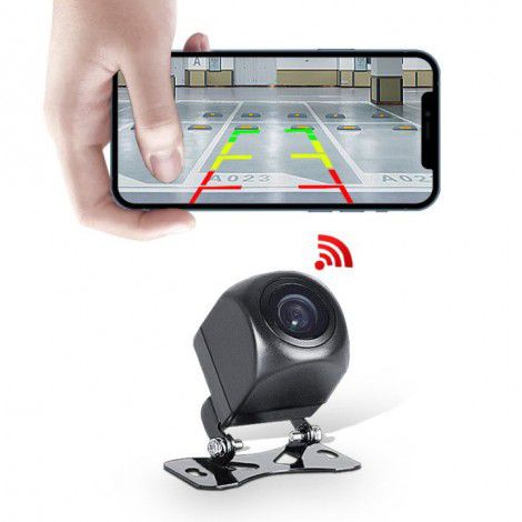 Cross border wireless WiFi car on-board camera HD starlight night vision blind area rear view parking assistance image