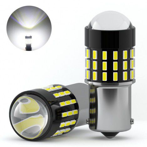 Cross border goods source LED lamp automobile steering brake lamp led3014 tail lamp 54wfpc automobile lamp