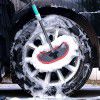 Long handle soft hair car washing brush telescopic mop milk silk wax brush nano dust remover car duster car washing tool