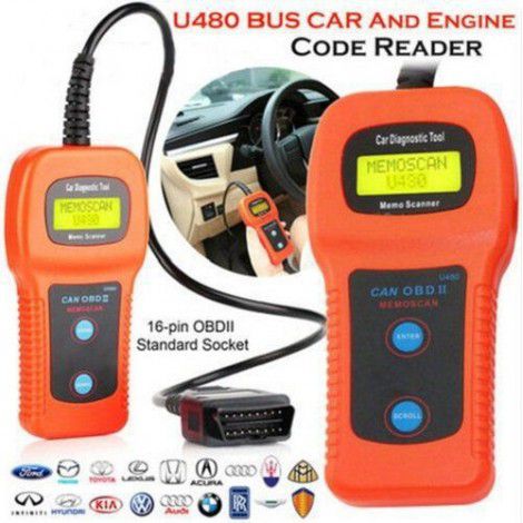 VW Audi code reader auto fault computer diagnosis instrument u281can bus OBD2 scanning tool