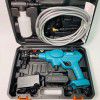 Source factory foreign trade lithium battery car washing water gun B type lithium battery car washing machine electric water gun high pressure car washing gun