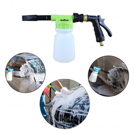 Household low-pressure car washing foam kettle, automobile foam spray kettle, foam water gun, car washing gun, spray gun manufacturer