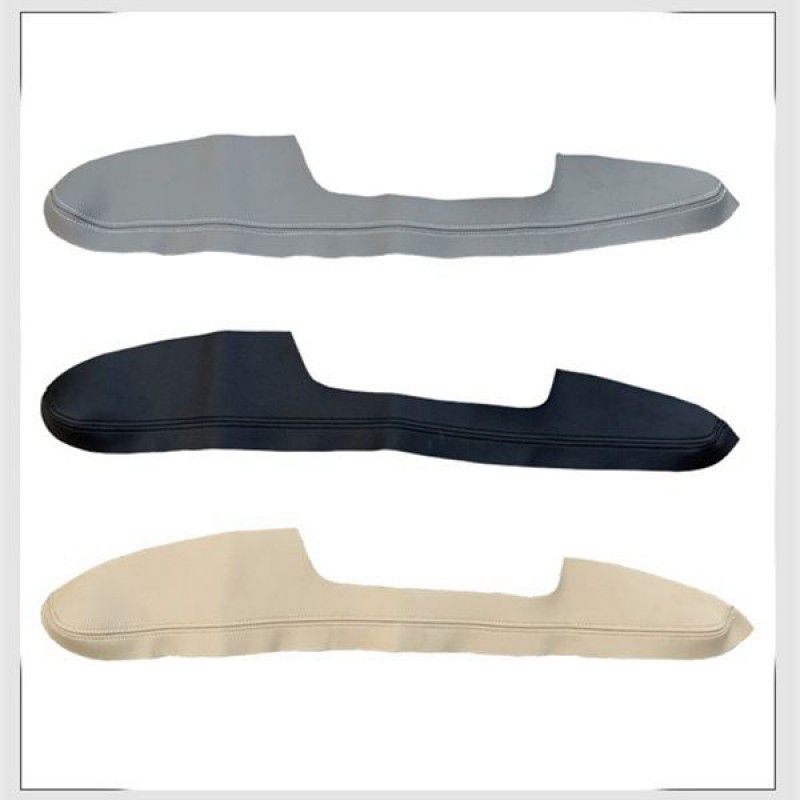 The armrest leather ...