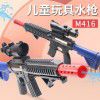Large children's water gun toy boy Summer Beach Outdoor drifting water fight pull chicken eating water gun