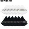 Triangle dry powder puff foreign trade fiber crystal cotton fine makeup makeup makeup beauty makeup tools powder puff