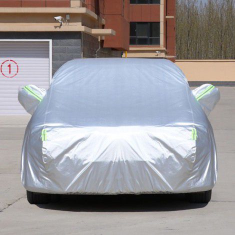 Oxford cloth car clothes car cover sun protection, rain protection and heat insulation special thickened cotton all season general cover car cover cover