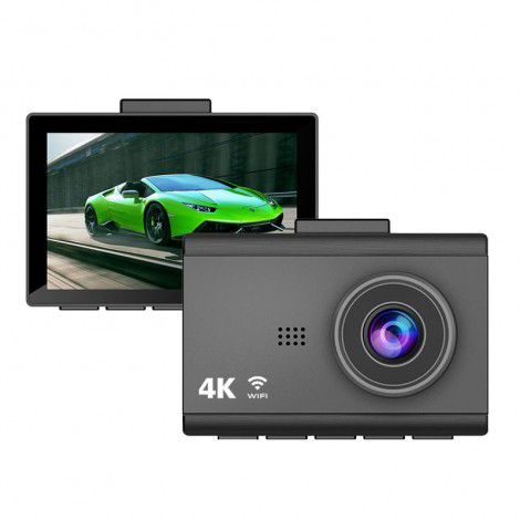 new private model 4K dash cam with front and rear dual recording night vision WiFi HD car recorder manufacturer