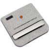 Felt computer bag, computer bag, iPad inner bag, portable Chinese notebook, light gray felt bag