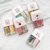 Water based bright surface sanding, non tearing, Twin Star nail polish, two sets, twin nail polish combination, can be substituted