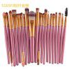 Cross border hot sale maange 20 makeup brush set makeup tools full set animal hair eye shadow brush eyebrow brush