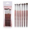 7 makeup brush sets, portable horsehair eye shadow brush, eye makeup brush, beauty tools, available in four colors