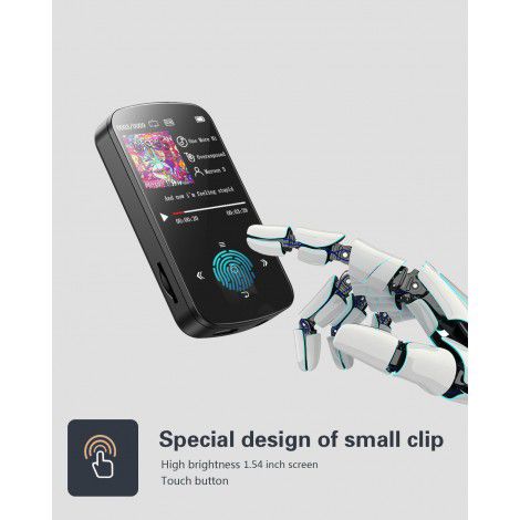 32GB sports Bluetooth MP3 music player Bingjie M9 touch screen mini mp3 player