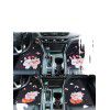 Car foot mat, general purpose in car, one-piece cute cartoon car carpet, driver's foot mat, floor mat, all season general