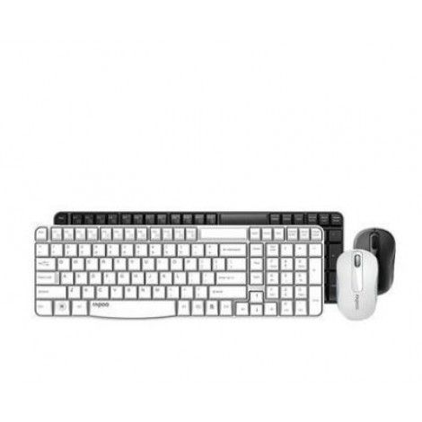 Rapoo x1800s wireless keyboard and mouse set notebook desktop computer office home mouse waterproof