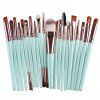 Cross border hot sale maange 20 makeup brush set makeup tools full set animal hair eye shadow brush eyebrow brush