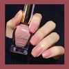 Hot sale: gosman nail polish, transparent wine red, Morandi pink, baking free, non peelable, durable micro glue nail polish wholesale