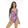 Amazon cross-border new one-piece swimsuit women sexy print suspender conservative swimsuit triangular one-piece swimsuit
