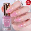 Livlan water-based tear nail polish transparent nail polish bare color bean paste Color Nail Polish