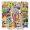 54 non repetitive drew trend cartoon stickers luggage l suitcase laptop car stickers