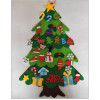 Manufacturers supply wholesale Felt Christmas tree, non-woven Christmas pendant, DIY decorative Felt Christmas tree