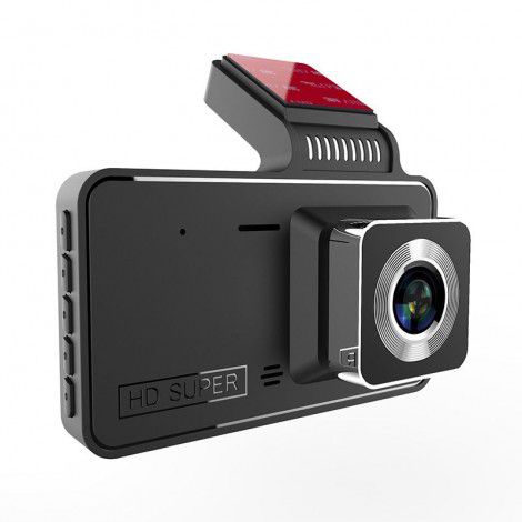 4-inch hidden dash cam, front and rear dual lens 1080p reverse image, cross-border universal DVR