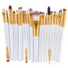 Cross border hot sale maange 20 makeup brush set makeup tools full set animal hair eye shadow brush eyebrow brush