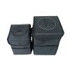 Cross border vehicle vehicle waterproof foldable garbage bin fruit box vehicle seat back storage box storage box