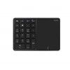 Two in one wireless digital keypad touch mouse type-C charging Bluetooth 2.4G dual-mode digital keyboard