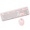 Mofii skyscraper 2.4G wireless keyboard and mouse sweet Color Lipstick keyboard office wireless keyboard and mouse set