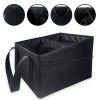 New multi compartment foldable car seat storage box