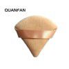 Triangle dry powder puff foreign trade fiber crystal cotton fine makeup makeup makeup beauty makeup tools powder puff