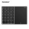 Two in one wireless digital keypad touch mouse type-C charging Bluetooth 2.4G dual-mode digital keyboard