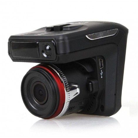 Two in one driving recorder Hd 1080p night vision electronic dog speed recorder integrated machine (English and Russian)