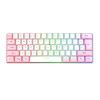 Factory wholesale 61 key color matching machine touch wired keyboard key line separation RGB luminous office game keyboard