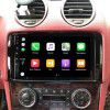 Car navigation is applicable to Benz mlgl series Android large screen Bluetooth Carplay multimedia GPS