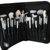 25 animal hair makeup brush sets cross-border hot selling beauty tools makeup school training institutions special brush