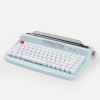 ACTTO Bluetooth wireless office typewriter touch keyboard tablet computer fashion retro round key cap English