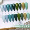 Elano 9-color small set series nail polish glue ice transparent color nail polish glue set special phototherapy nail polish glue for nail salon