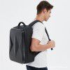 Cross border 2022 new Korean version large capacity hard case computer bag laser Lingge men's Laptop Backpack