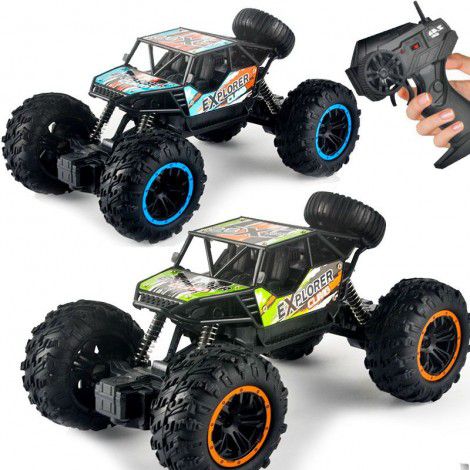 Children's super large remote-controlled off-road vehicle toy car charging high-speed 4WD climbing car boy children's racing car