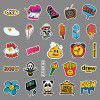 54 non repetitive drew trend cartoon stickers luggage l suitcase laptop car stickers