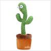 Can dance, cactus, Tiktok, the same electric doll, sand carving plush toy, can learn to talk, sing, birthday gift