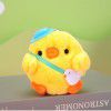 Cross border supply cute new chubby chicken plush toys doll pendant key chain manufacturer wholesale