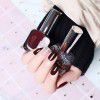Cross border nail polish is firm and cannot be peeled. It is a non baking nail enhancement product. Student girl nail polish is 36 colors (beishijie color system)
