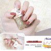 Water based bright surface sanding, non tearing, Twin Star nail polish, two sets, twin nail polish combination, can be substituted