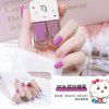 Water based bright surface sanding, non tearing, Twin Star nail polish, two sets, twin nail polish combination, can be substituted