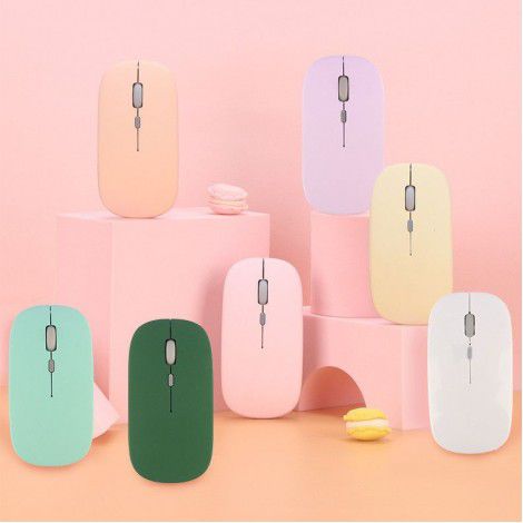 Thdays USB Wireless Bluetooth mouse dual mode silent charging mobile phone tablet laptop general mouse