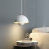 Bedside chandelier Nordic modern simple atmosphere study dining room bedroom lamp Danish creative flower bud table lamp small Chandelier